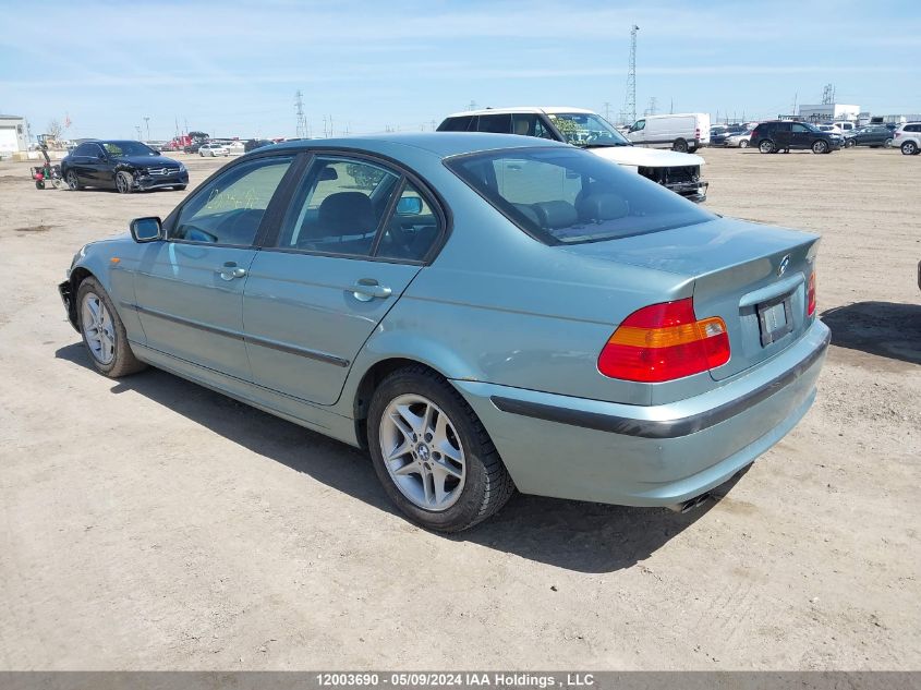 2003 BMW 325 I VIN: WBAEV33403PD57391 Lot: 12003690