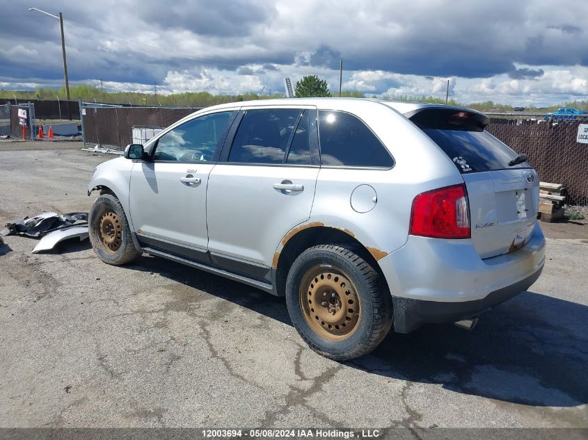 2014 Ford Edge Sel VIN: 2FMDK3J93EBA39466 Lot: 12003694