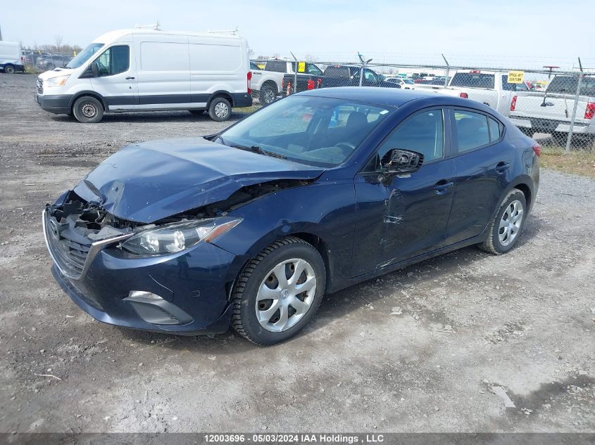 2015 Mazda Mazda3 VIN: 3MZBM1U73FM192446 Lot: 12003696