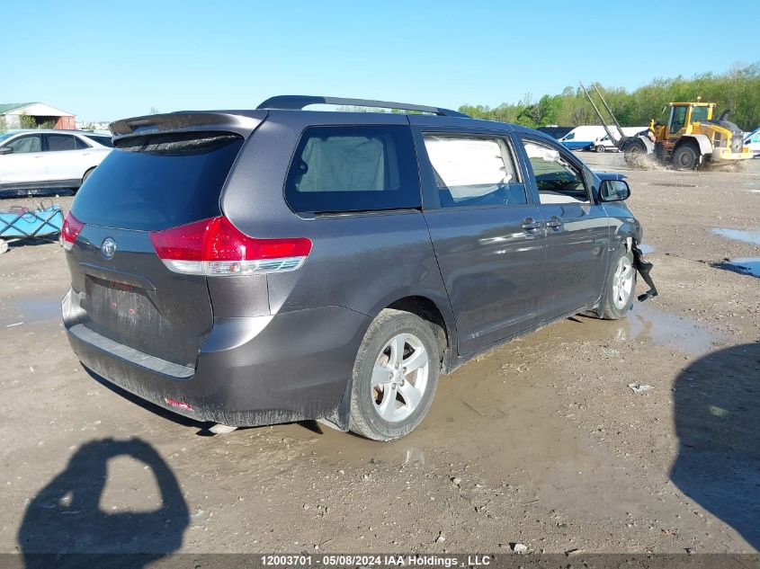 2011 Toyota Sienna VIN: 5TDKK3DC9BS073246 Lot: 12003701