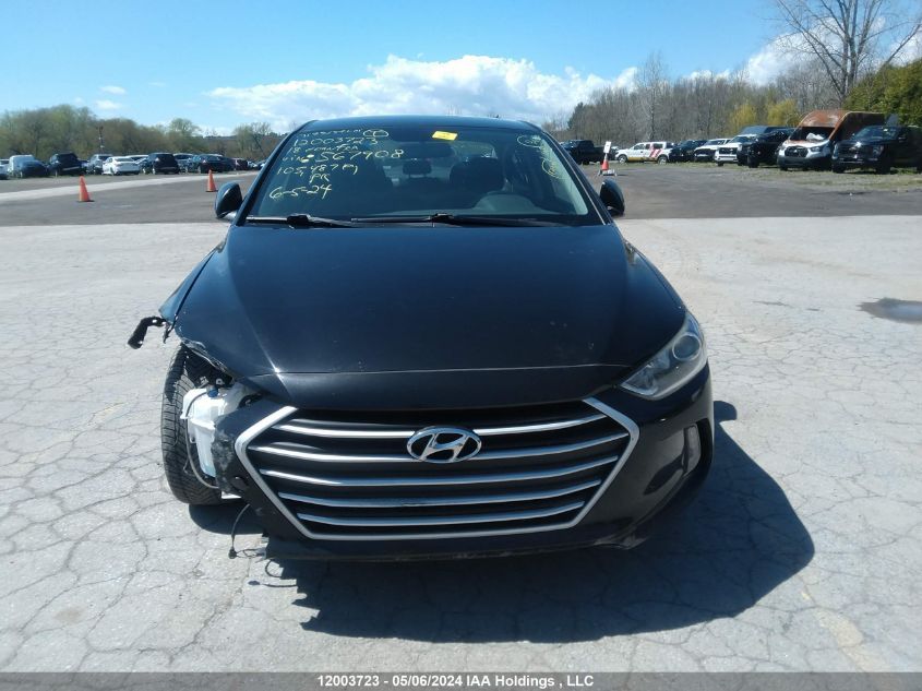 2018 Hyundai Elantra Gl VIN: KMHD84LF3JU567908 Lot: 12003723