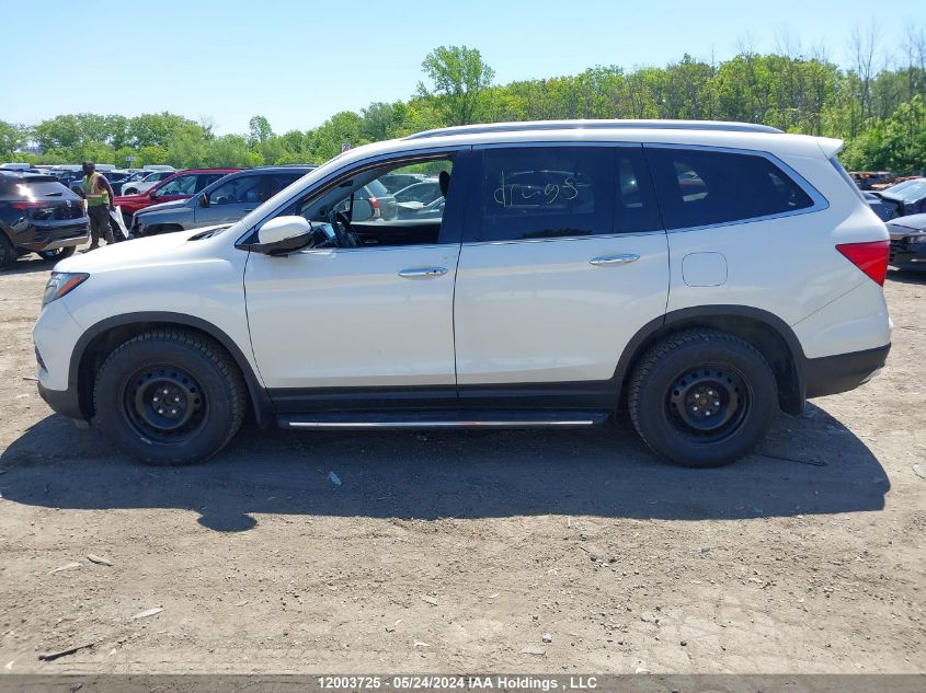 2018 Honda Pilot VIN: 5FNYF6H95JB504862 Lot: 12003725