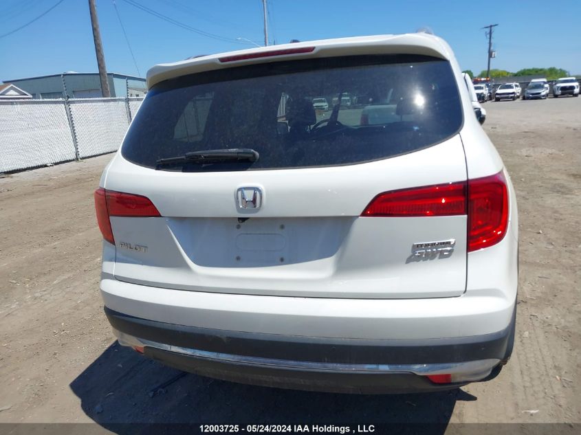 2018 Honda Pilot VIN: 5FNYF6H95JB504862 Lot: 12003725