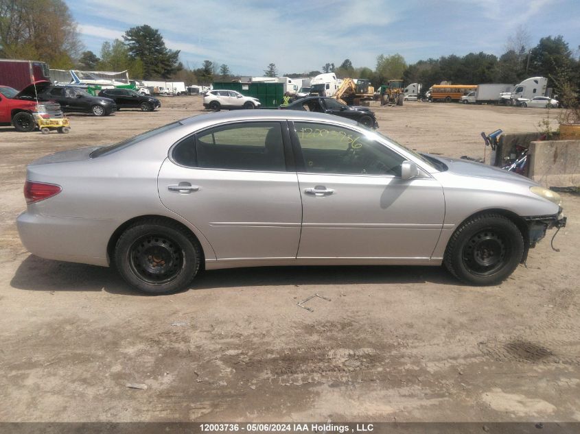 2005 Lexus Es 330 VIN: JTHBA30G555069067 Lot: 12003736