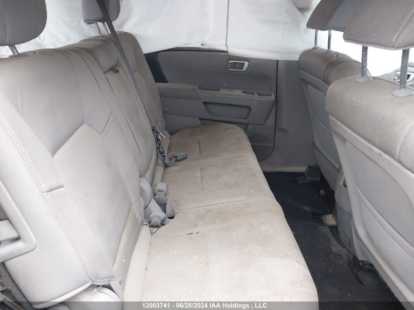 2012 Honda Pilot Exl VIN: 5FNYF4H58CB501751 Lot: 12003741