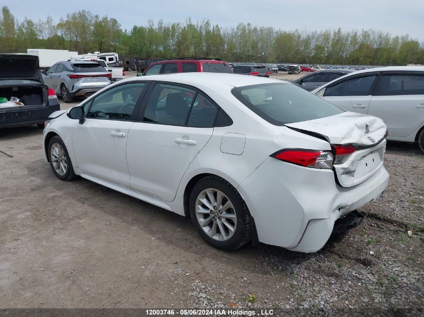 2021 Toyota Corolla Le VIN: 5YFBPMBE7MP152213 Lot: 12003746