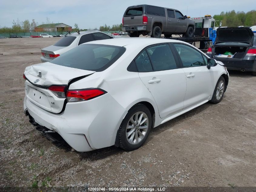 2021 Toyota Corolla Le VIN: 5YFBPMBE7MP152213 Lot: 12003746