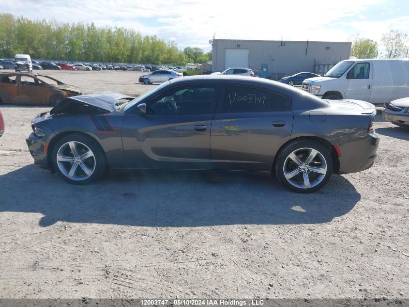 2016 Dodge Charger Sxt VIN: 2C3CDXHG3GH113172 Lot: 12003747