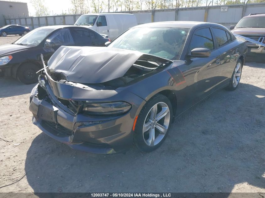 2016 Dodge Charger Sxt VIN: 2C3CDXHG3GH113172 Lot: 12003747