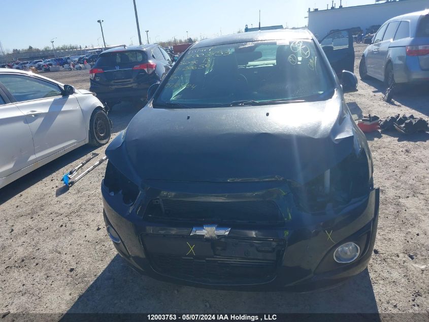 2013 Chevrolet Sonic VIN: 1G1JE5SB2D4206591 Lot: 12003753