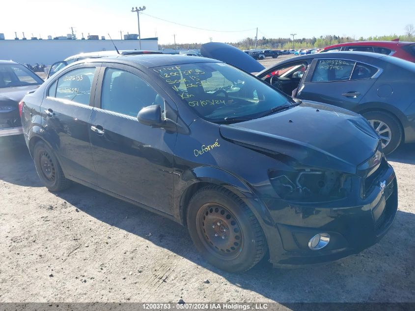 2013 Chevrolet Sonic VIN: 1G1JE5SB2D4206591 Lot: 12003753