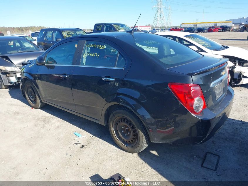 2013 Chevrolet Sonic VIN: 1G1JE5SB2D4206591 Lot: 12003753