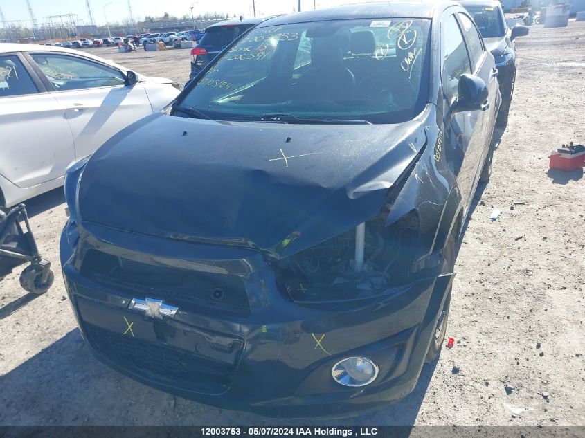 2013 Chevrolet Sonic VIN: 1G1JE5SB2D4206591 Lot: 12003753