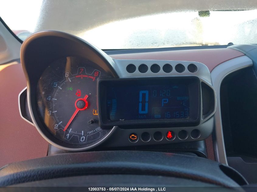 2013 Chevrolet Sonic VIN: 1G1JE5SB2D4206591 Lot: 12003753