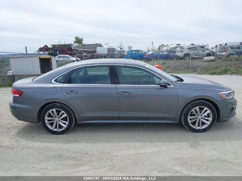 2021 Volkswagen Passat VIN: 1VWBA7A36MC003655 Lot: 12003757