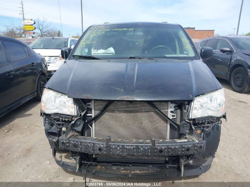 2012 Dodge Grand Caravan Se VIN: 2C4RDGBG4CR290767 Lot: 12003769