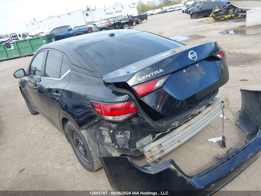 2020 Nissan Sentra VIN: 3N1AB8CV8LY204224 Lot: 12003787