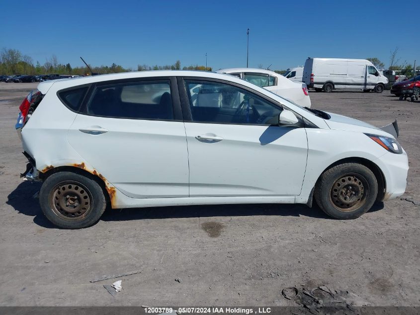 2012 Hyundai Accent Gls/Gs/Se VIN: KMHCU5AE3CU056385 Lot: 12003789