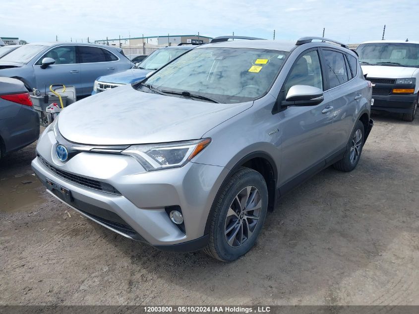 2017 Toyota Rav4 Hybrid Le+/Se VIN: JTMRJREV6HD107619 Lot: 12003800