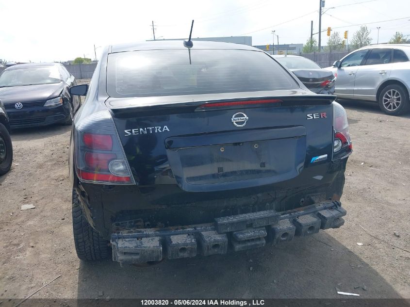 2010 Nissan Sentra Se-R VIN: 3N1BB6AP6AL689759 Lot: 12003820