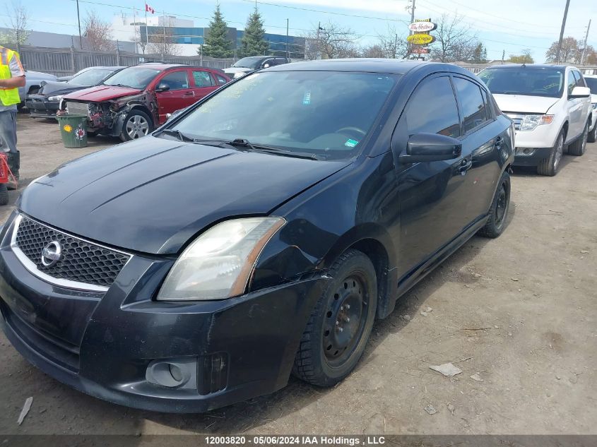 2010 Nissan Sentra Se-R VIN: 3N1BB6AP6AL689759 Lot: 12003820