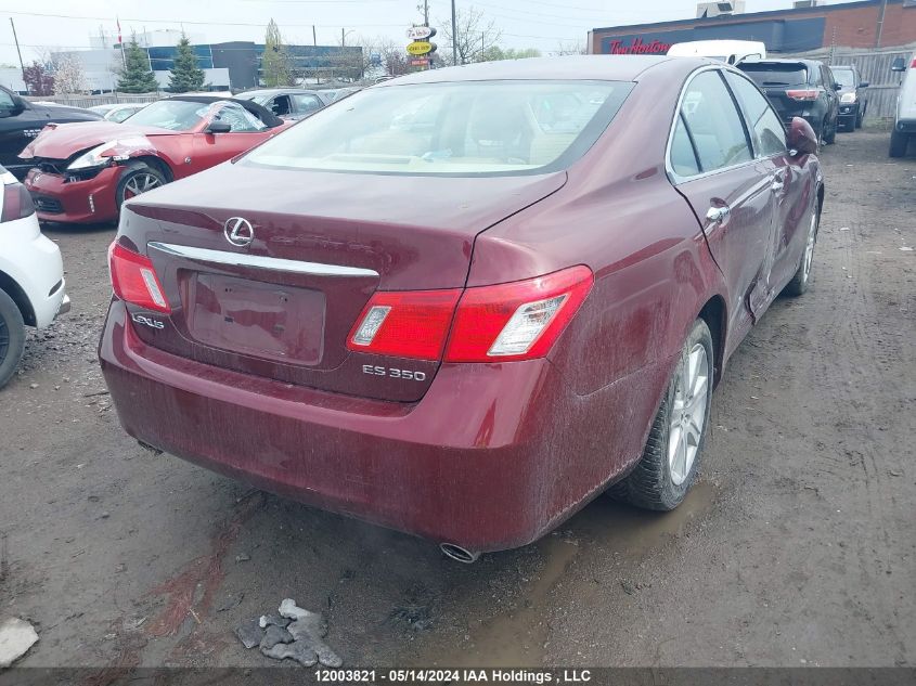 2007 Lexus Es350 VIN: JTHBJ46G972009245 Lot: 12003821