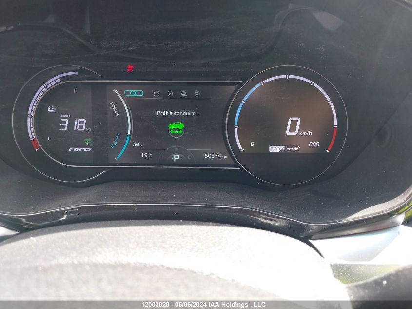 2020 Kia Niro Ev VIN: KNDCE3LG7L5037546 Lot: 12003828