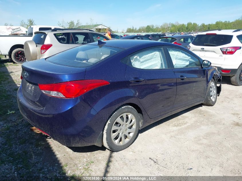 2013 Hyundai Elantra Gls/Limited VIN: 5NPDH4AE7DH379891 Lot: 12003830