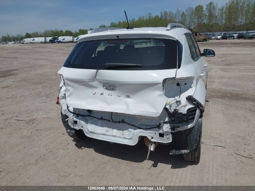 2023 Hyundai Venue Sel/Limited VIN: KMHRC8A30PU252660 Lot: 12003840
