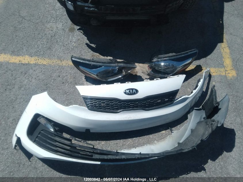 2016 Kia Rio VIN: KNADM4A37G6588456 Lot: 12003842