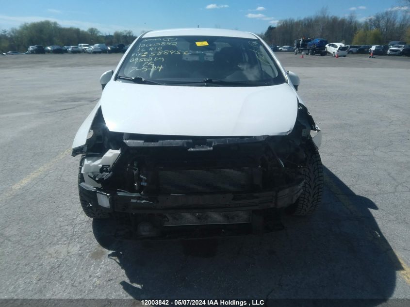 2016 Kia Rio VIN: KNADM4A37G6588456 Lot: 12003842