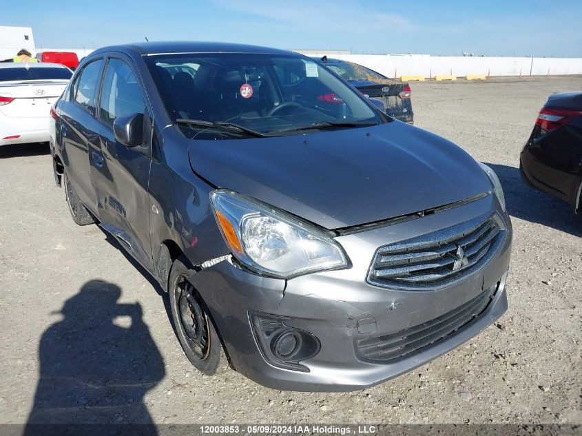 2017 Mitsubishi Mirage G4 VIN: ML32F3FJ9HHF04946 Lot: 12003853