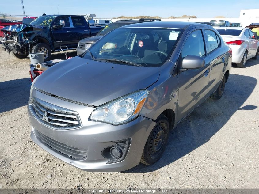 2017 Mitsubishi Mirage G4 VIN: ML32F3FJ9HHF04946 Lot: 12003853