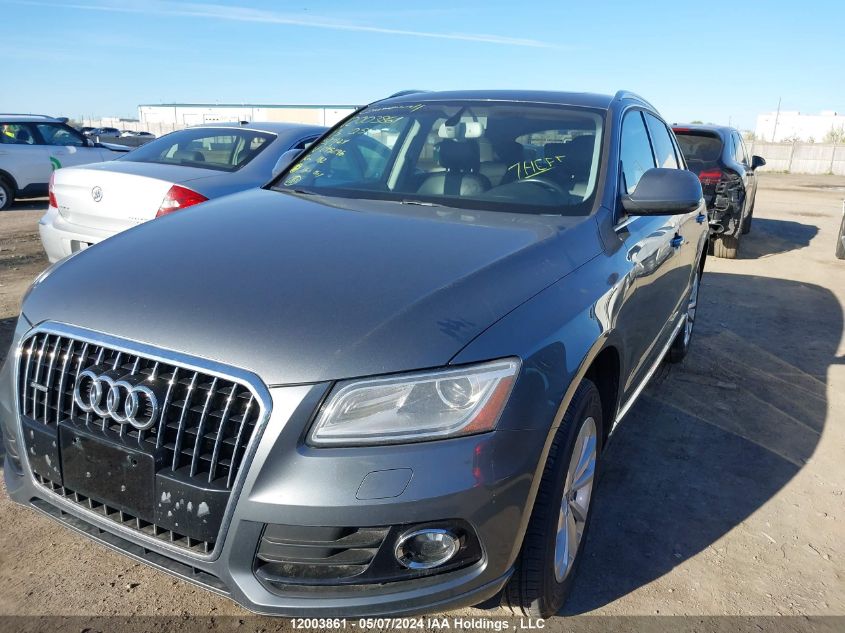 2013 Audi Q5 VIN: WA1LFCFP9DA095296 Lot: 12003861