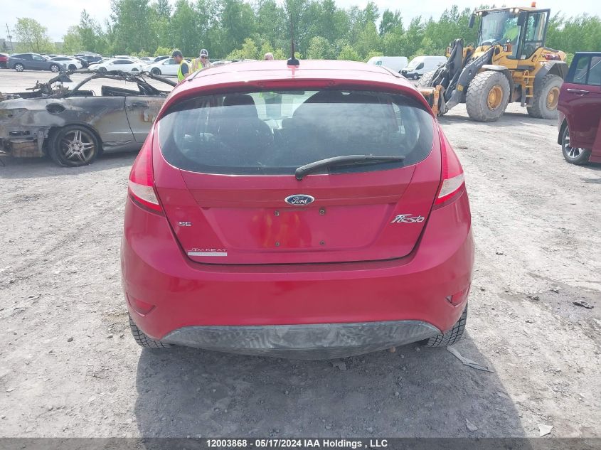 2012 Ford Fiesta Se VIN: 3FADP4EJ1CM206358 Lot: 12003868