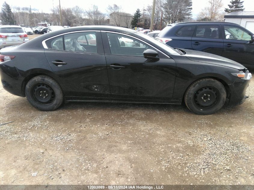 2019 Mazda Mazda3 VIN: JM1BPBCM2K1122273 Lot: 12003869