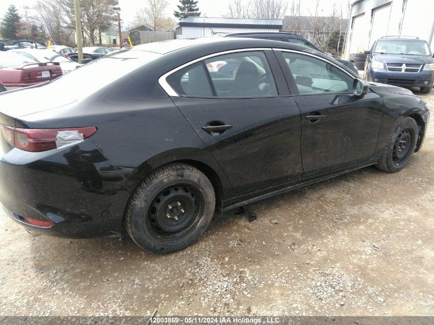 2019 Mazda Mazda3 VIN: JM1BPBCM2K1122273 Lot: 12003869