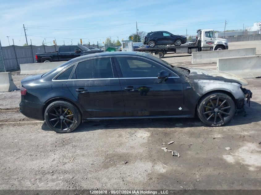 2015 Audi A4 VIN: WAUFFCFL2FN017922 Lot: 12003878