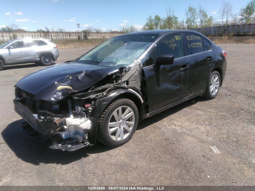 2015 Subaru Impreza Premium VIN: JF1GJAC62FG007541 Lot: 12003888