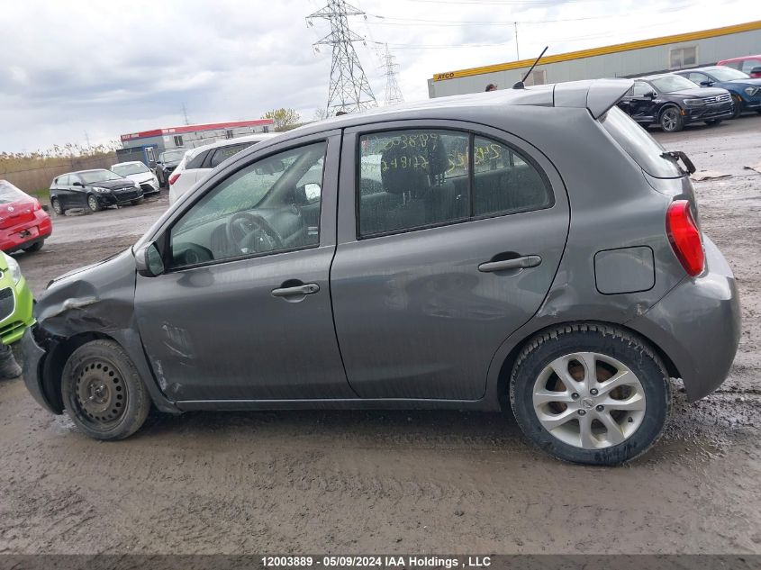 2018 Nissan Micra VIN: 3N1CK3CP1JL248122 Lot: 12003889