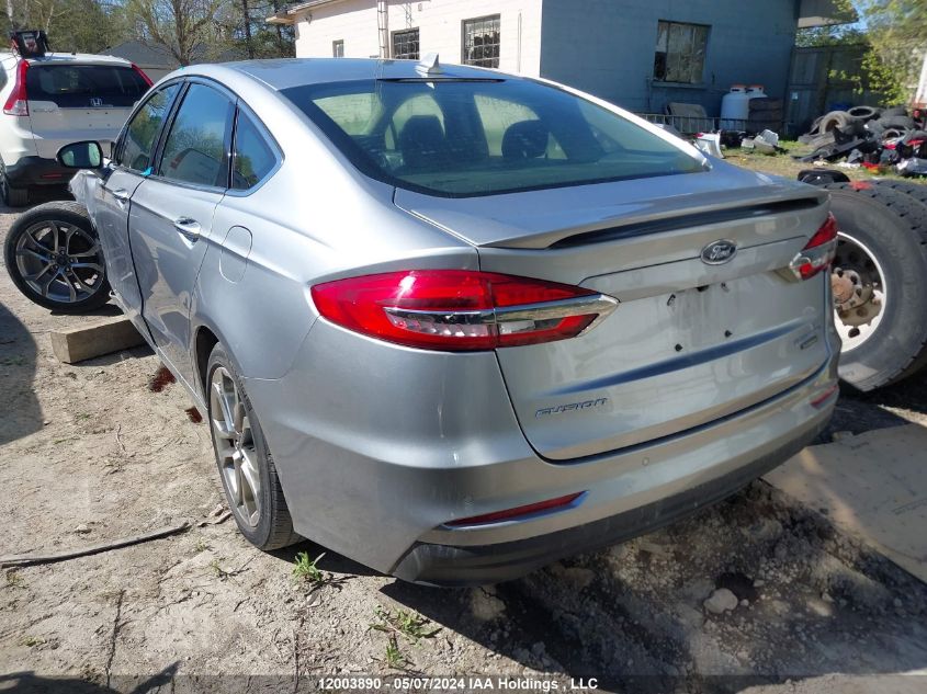 2020 Ford Fusion Titanium VIN: 3FA6P0RU4LR182498 Lot: 12003890