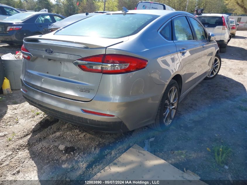 2020 Ford Fusion Titanium VIN: 3FA6P0RU4LR182498 Lot: 12003890