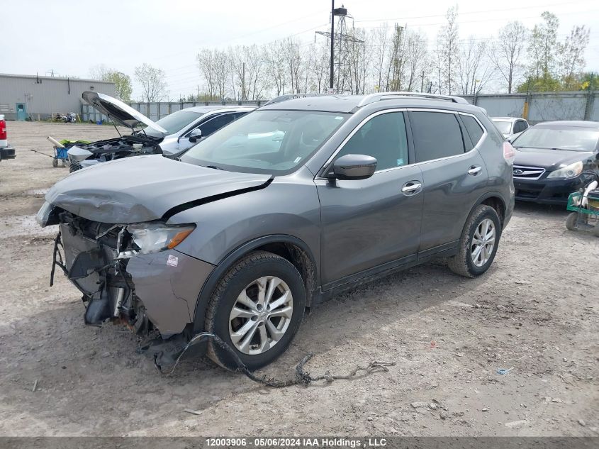 2016 Nissan Rogue VIN: 5N1AT2MV4GC848299 Lot: 12003906