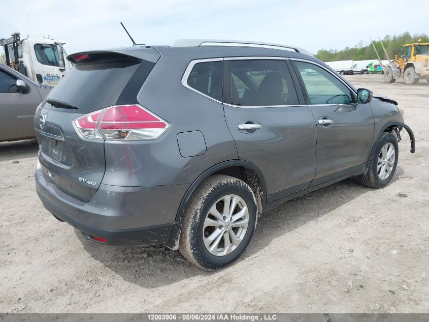 2016 Nissan Rogue VIN: 5N1AT2MV4GC848299 Lot: 12003906