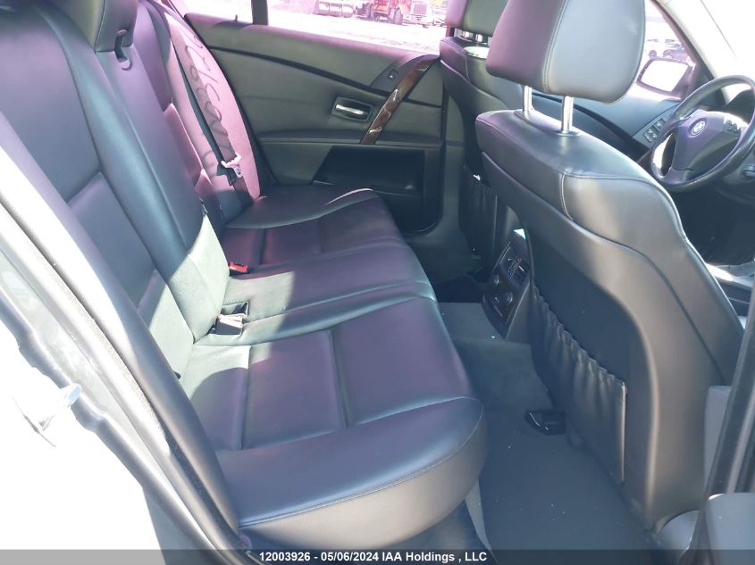 2007 BMW 5 Series 525I VIN: WBANE53557CK92665 Lot: 12003926