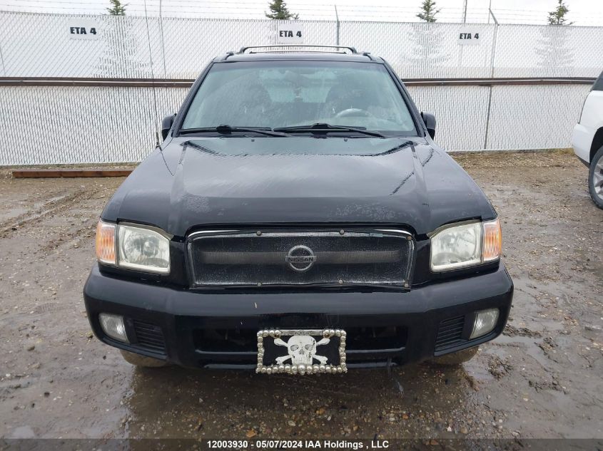 2003 Nissan Pathfinder Le/Se VIN: JN8DR09Y83W822504 Lot: 12003930