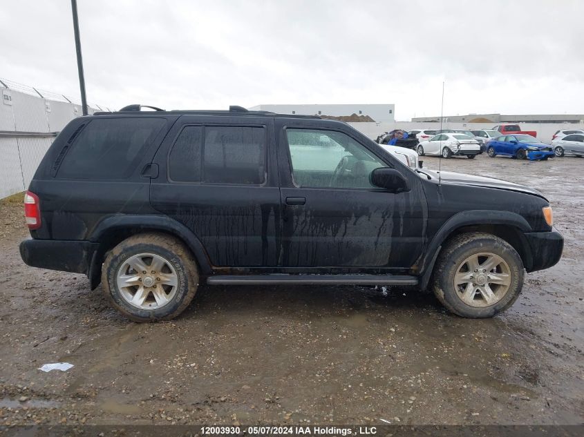 2003 Nissan Pathfinder Le/Se VIN: JN8DR09Y83W822504 Lot: 12003930