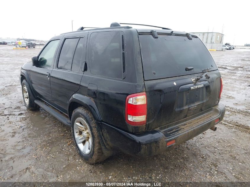 2003 Nissan Pathfinder Le/Se VIN: JN8DR09Y83W822504 Lot: 12003930