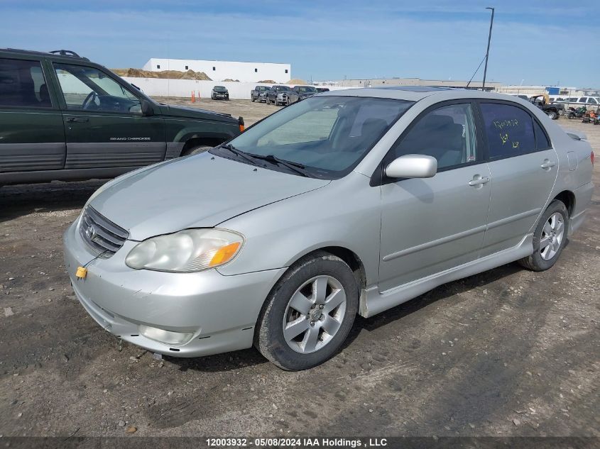 2004 Toyota Corolla Ce/Le/S VIN: 2T1BR32E94C787213 Lot: 12003932