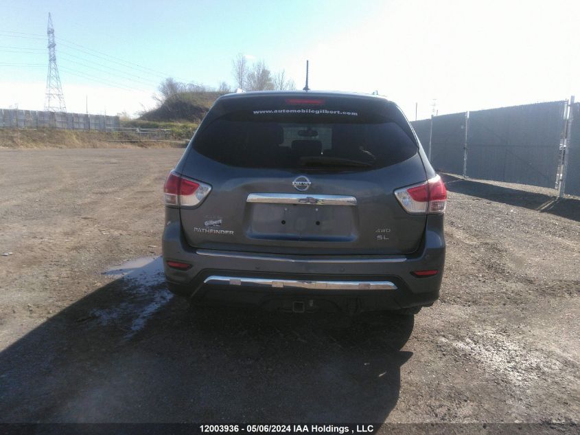 2015 Nissan Pathfinder S/Sv/Sl/Platinum VIN: 5N1AR2MM9FC698033 Lot: 12003936